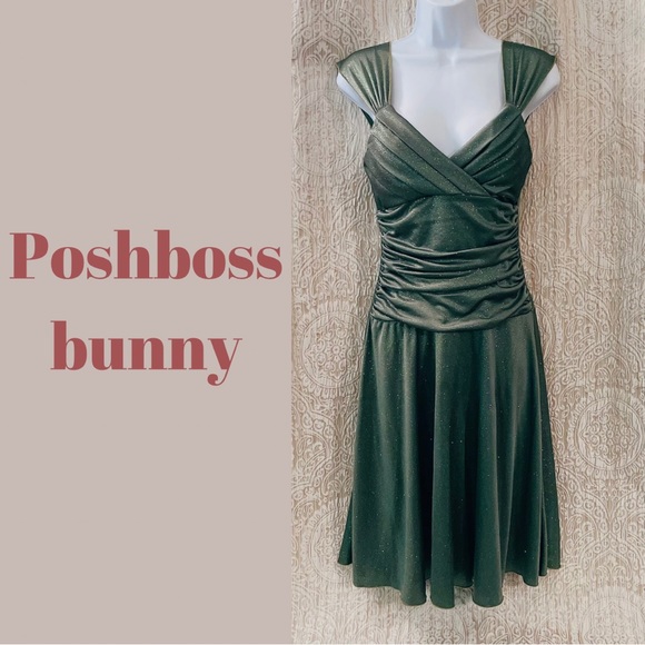 Speechless Dresses & Skirts - Green Sparkly Dress by Speechless